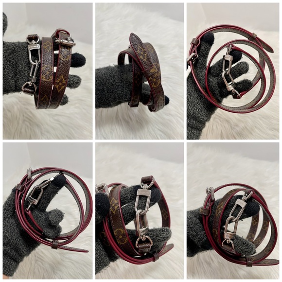 Monogram Shine Doc PM Bordeaux - Picture 15 of 16